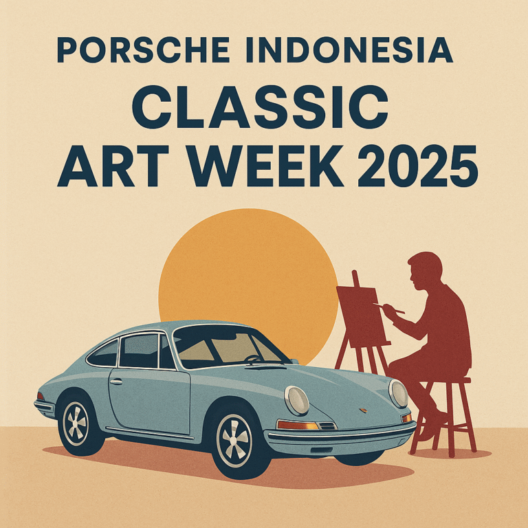 Porsche Indonesia Classic Art Week 2025, Rayakan Seni dan Otomotif